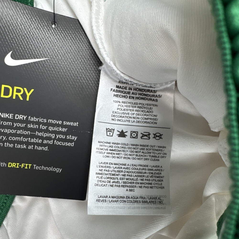 Nike NBA Boston Celtics 2017-18 City Edition Swingman Shorts NWT 3XL 912078-100 - Picture 11 of 14